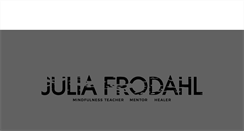 Desktop Screenshot of juliafrodahl.com