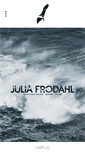 Mobile Screenshot of juliafrodahl.com